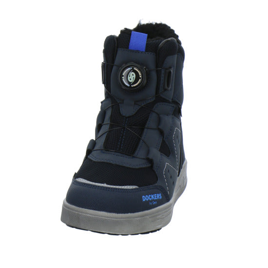 Dockers Winterschuhe warm gefüttert Dunkelblau - 360° Ansicht