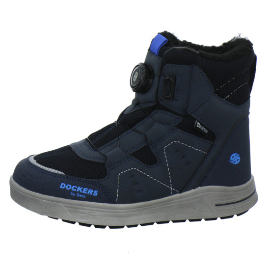 Dockers Winterschuhe warm gefüttert Dunkelblau - 360° Ansicht