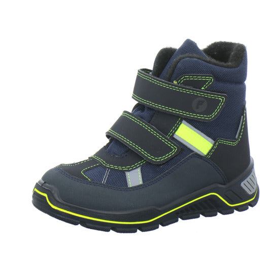 Ricosta Gabris Winterschuhe warm gefüttert Blau-kombi - 360° Ansicht