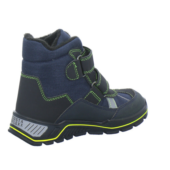 Ricosta Gabris Winterschuhe warm gefüttert Blau-kombi - 360° Ansicht