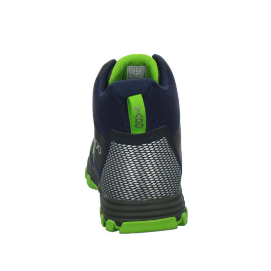 Vado Hiker Winterschuhe warm gefüttert Blau-kombi - 360° Ansicht