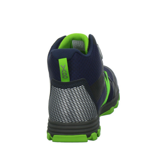 Vado Hiker Winterschuhe warm gefüttert Blau-kombi - 360° Ansicht