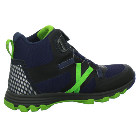 Vado Hiker Winterschuhe warm gefüttert Blau-kombi - 360° Ansicht