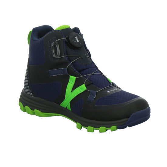 Vado Hiker Winterschuhe warm gefüttert Blau-kombi - 360° Ansicht