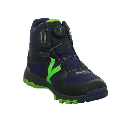 Vado Hiker Winterschuhe warm gefüttert Blau-kombi - 360° Ansicht