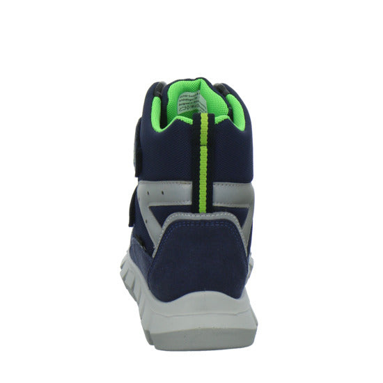 Richter Blinker Winterschuhe warm gefüttert Blau-kombi - 360° Ansicht
