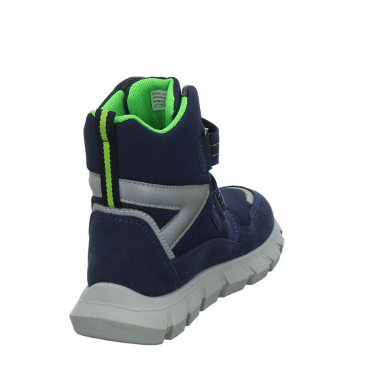Richter Blinker Winterschuhe warm gefüttert Blau-kombi - 360° Ansicht