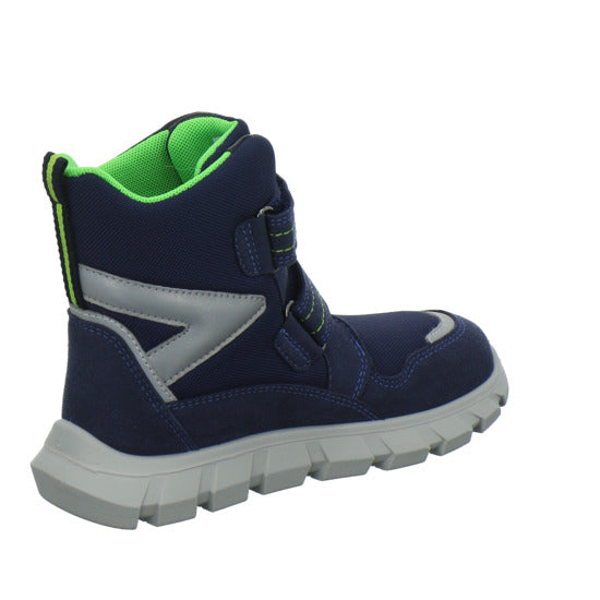 Richter Blinker Winterschuhe warm gefüttert Blau-kombi - 360° Ansicht