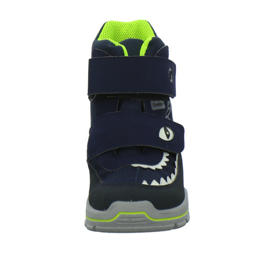 Ricosta Luga Blinker Winterschuhe warm gefüttert Blau-kombi - 360° Ansicht