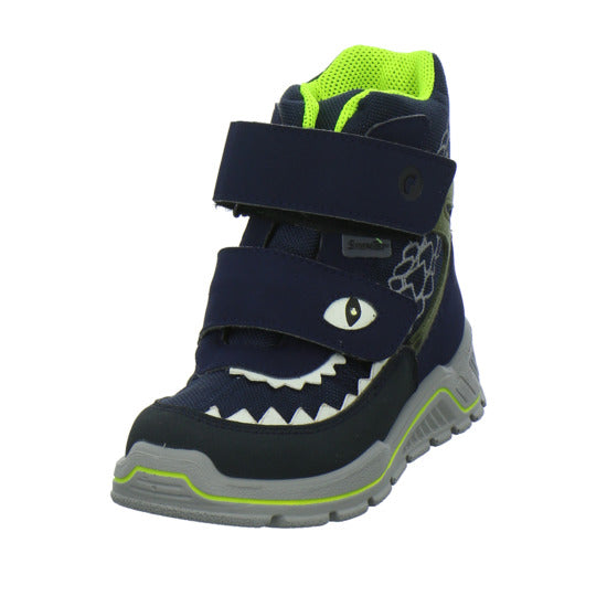 Ricosta Luga Blinker Winterschuhe warm gefüttert Blau-kombi - 360° Ansicht