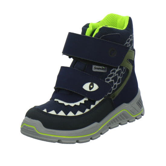 Ricosta Luga Blinker Winterschuhe warm gefüttert Blau-kombi - 360° Ansicht
