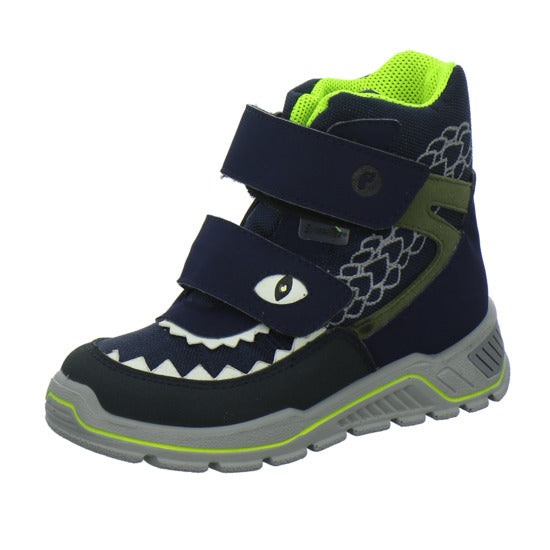 Ricosta Luga Blinker Winterschuhe warm gefüttert Blau-kombi - 360° Ansicht
