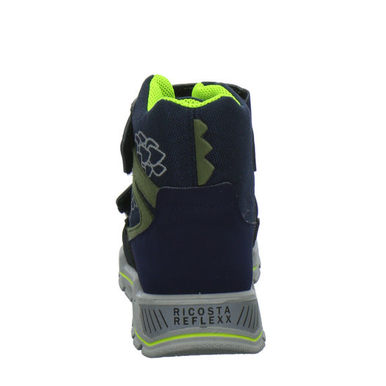 Ricosta Luga Blinker Winterschuhe warm gefüttert Blau-kombi - 360° Ansicht