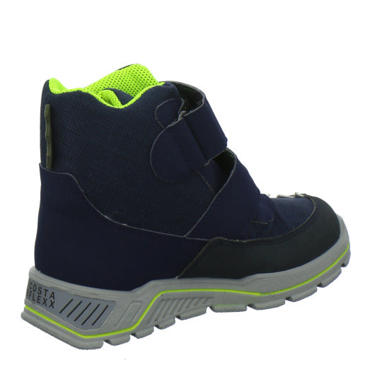 Ricosta Luga Blinker Winterschuhe warm gefüttert Blau-kombi - 360° Ansicht
