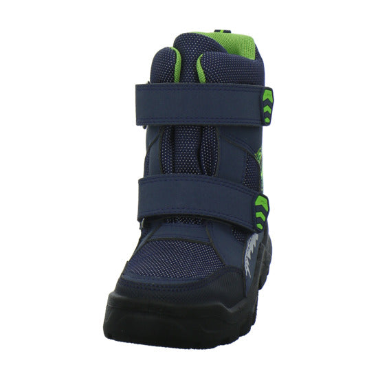 Lurchi Koray Blinker Winterschuhe warm gefüttert Blau-kombi - 360° Ansicht
