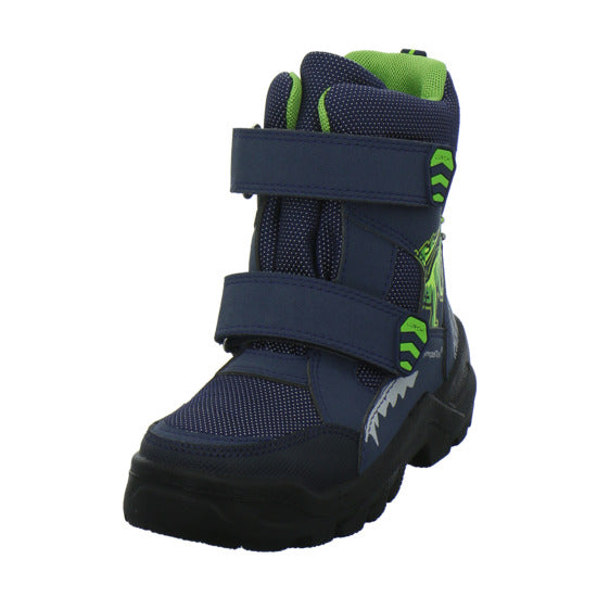 Lurchi Koray Blinker Winterschuhe warm gefüttert Blau-kombi - 360° Ansicht