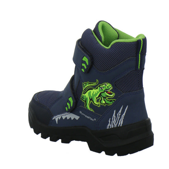 Lurchi Koray Blinker Winterschuhe warm gefüttert Blau-kombi - 360° Ansicht