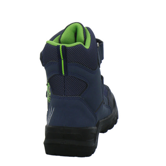 Lurchi Koray Blinker Winterschuhe warm gefüttert Blau-kombi - 360° Ansicht