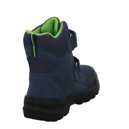 Lurchi Koray Blinker Winterschuhe warm gefüttert Blau-kombi - 360° Ansicht