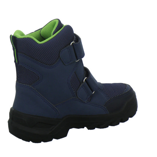Lurchi Koray Blinker Winterschuhe warm gefüttert Blau-kombi - 360° Ansicht