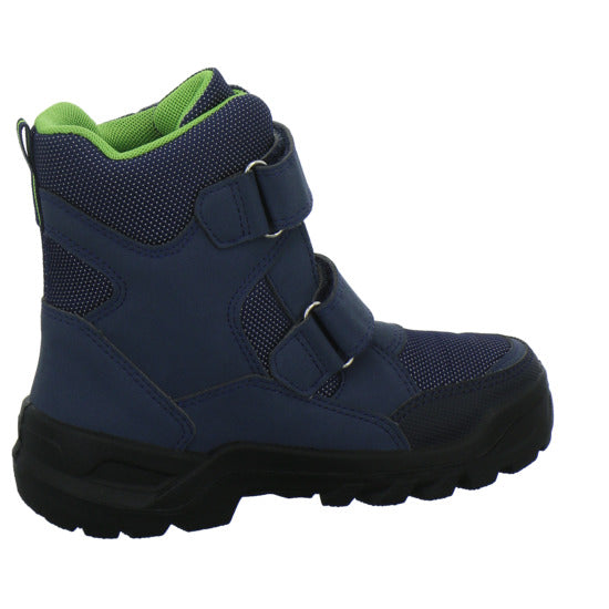Lurchi Koray Blinker Winterschuhe warm gefüttert Blau-kombi - 360° Ansicht