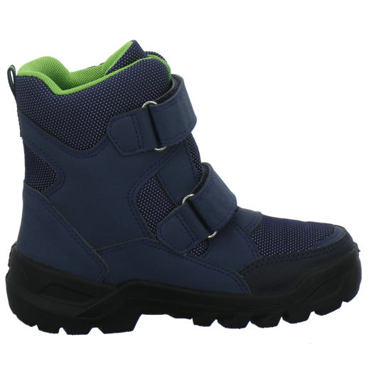 Lurchi Koray Blinker Winterschuhe warm gefüttert Blau-kombi - 360° Ansicht