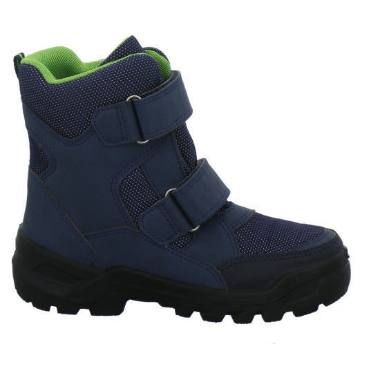 Lurchi Koray Blinker Winterschuhe warm gefüttert Blau-kombi - 360° Ansicht