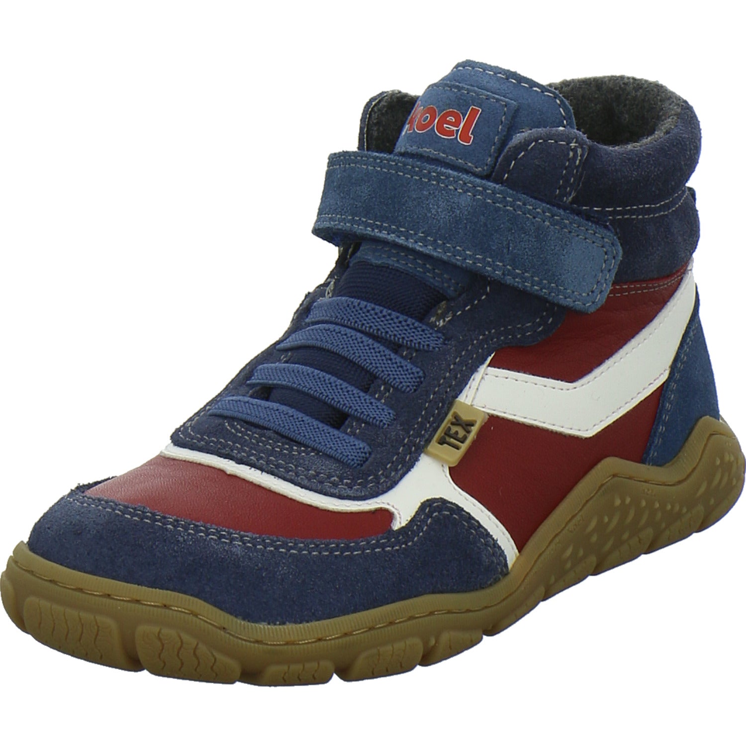 Koel Winterschuhe Jungen Bot Desp Velcro Blau-kombi