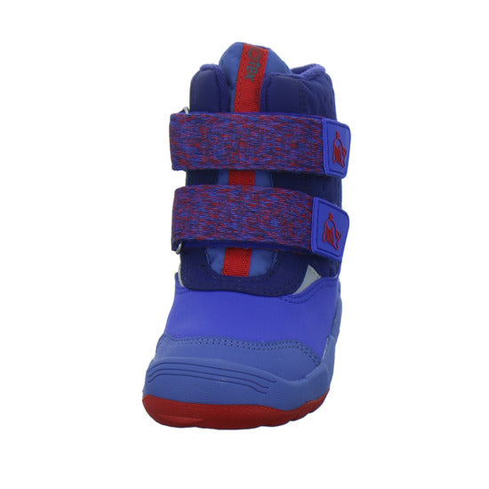 Affenzahn Winterschuhe Jungen Vegan blizzy Blau-kombi