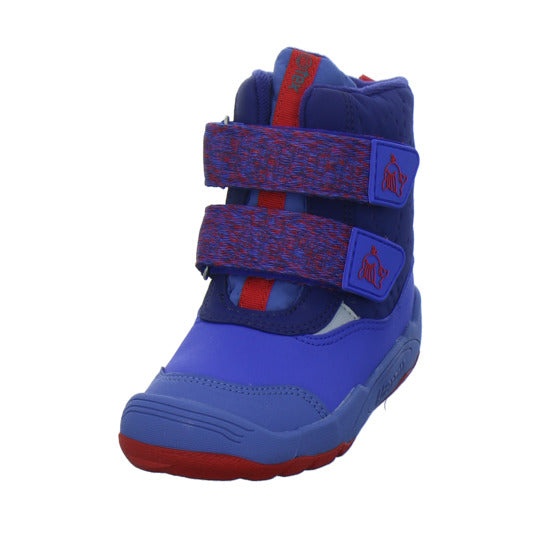 Affenzahn Winterschuhe Jungen Vegan blizzy Blau-kombi