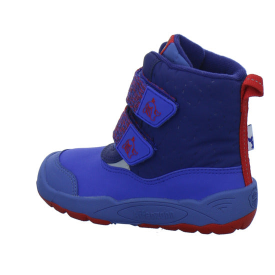 Affenzahn Winterschuhe Jungen Vegan blizzy Blau-kombi