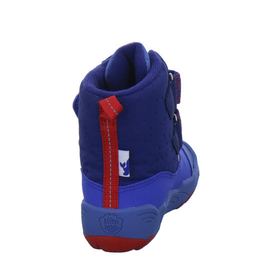 Affenzahn Winterschuhe Jungen Vegan blizzy Blau-kombi