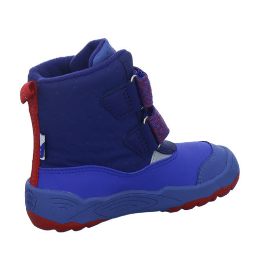 Affenzahn Winterschuhe Jungen Vegan blizzy Blau-kombi