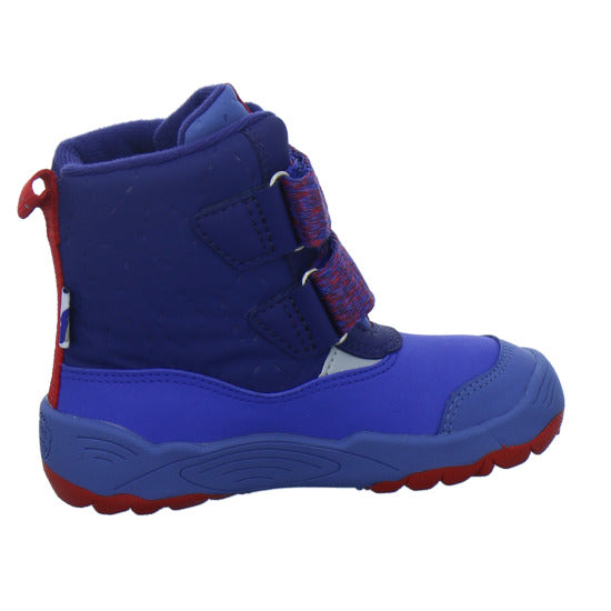 Affenzahn Winterschuhe Jungen Vegan blizzy Blau-kombi
