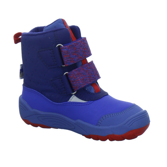 Affenzahn Winterschuhe Jungen Vegan blizzy Blau-kombi