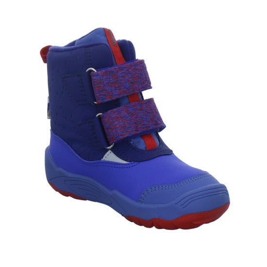 Affenzahn Winterschuhe Jungen Vegan blizzy Blau-kombi