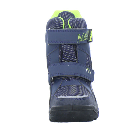 Lurchi Winterschuhe Jungen Kolin Blinker Blau-kombi