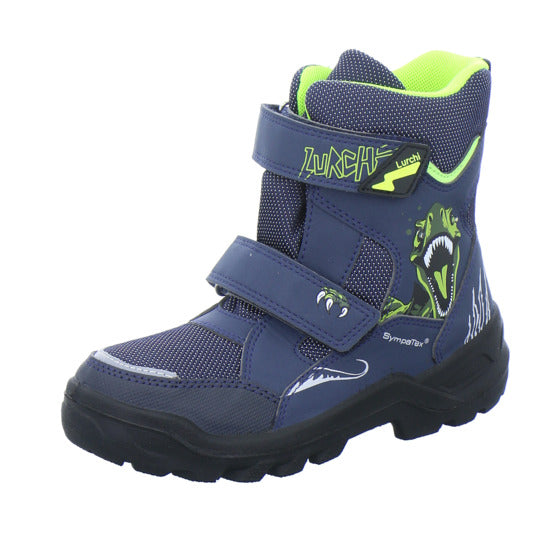 Lurchi Winterschuhe Jungen Kolin Blinker Blau-kombi