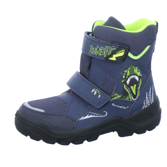 Lurchi Winterschuhe Jungen Kolin Blinker Blau-kombi