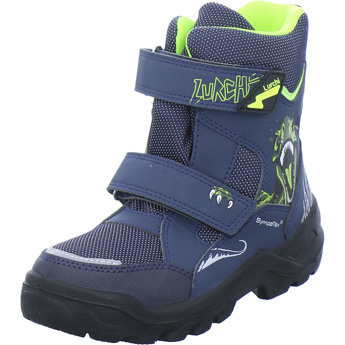 Lurchi Winterschuhe Jungen Kolin Blinker Blau-kombi