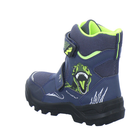 Lurchi Winterschuhe Jungen Kolin Blinker Blau-kombi