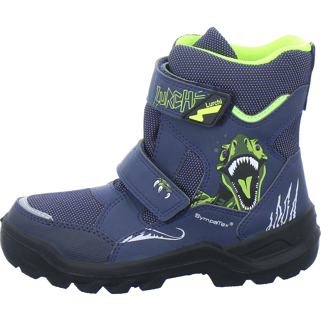 Lurchi Winterschuhe Jungen Kolin Blinker Blau-kombi