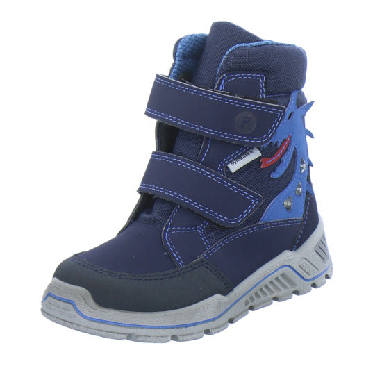 Ricosta Winterschuhe Jungen Grisu Blinker Blau-kombi