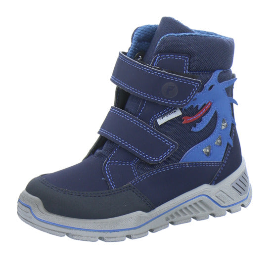 Ricosta Winterschuhe Jungen Grisu Blinker Blau-kombi