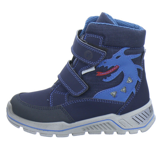 Ricosta Winterschuhe Jungen Grisu Blinker Blau-kombi