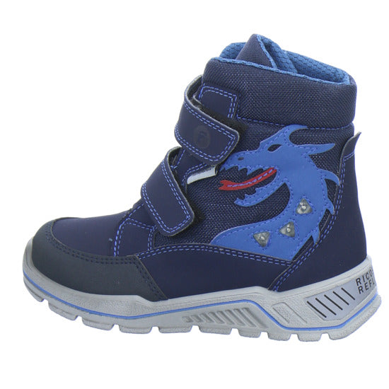 Ricosta Winterschuhe Jungen Grisu Blinker Blau-kombi
