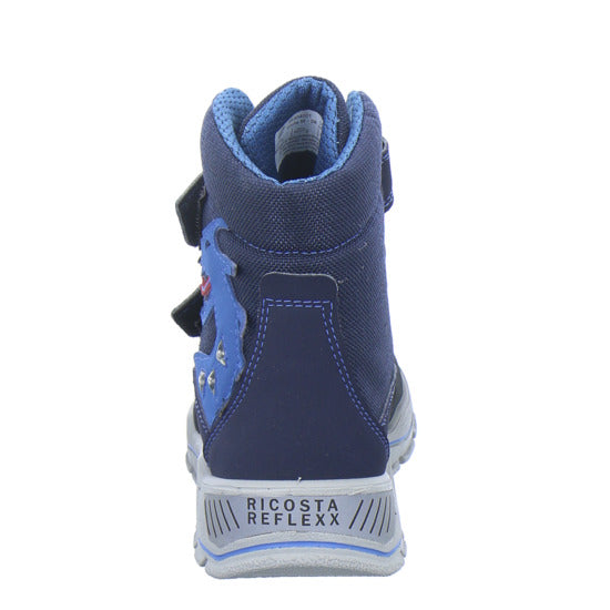 Ricosta Winterschuhe Jungen Grisu Blinker Blau-kombi