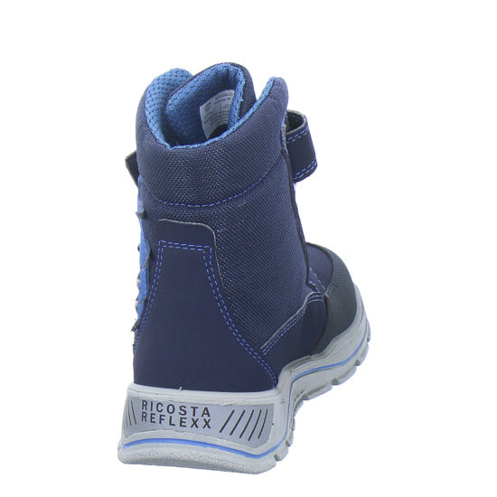Ricosta Winterschuhe Jungen Grisu Blinker Blau-kombi