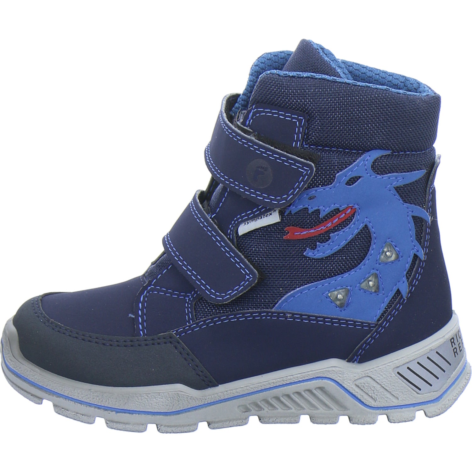 Ricosta Winterschuhe Jungen Grisu Blinker Blau-kombi