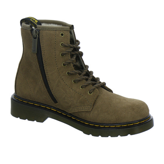 Dr. Martens 1460 Serena Junior Winterschuhe warm gefüttert Hellbraun - 360° Ansicht